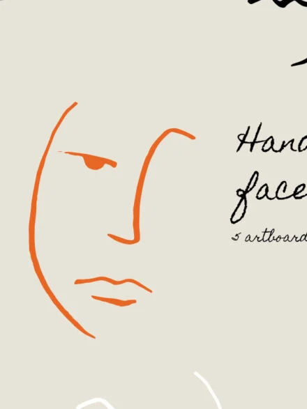 Hand-Drawn Faces Graphics - Image 9