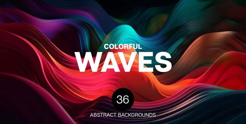 Abstract Waves Backgrounds Graphics - Image 1