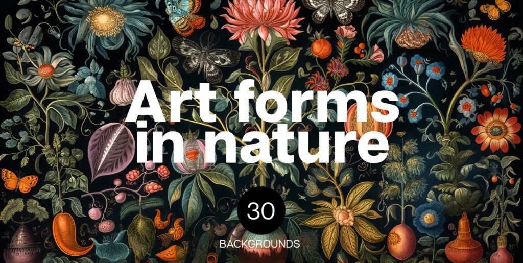 Art forms in nature Backgrounds Graphics - Image 2