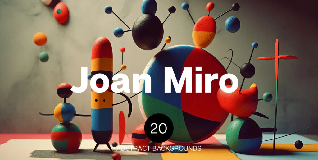 Joan Miro. Backgrounds Graphics - Image 2