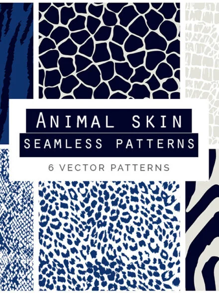 Animal Skin Seamless Patterns Graphics - Image 1