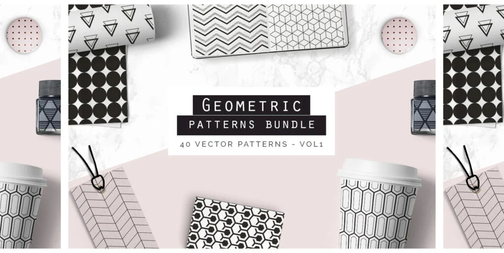 Geometric Patterns Bundle V1 Graphics - Image 1