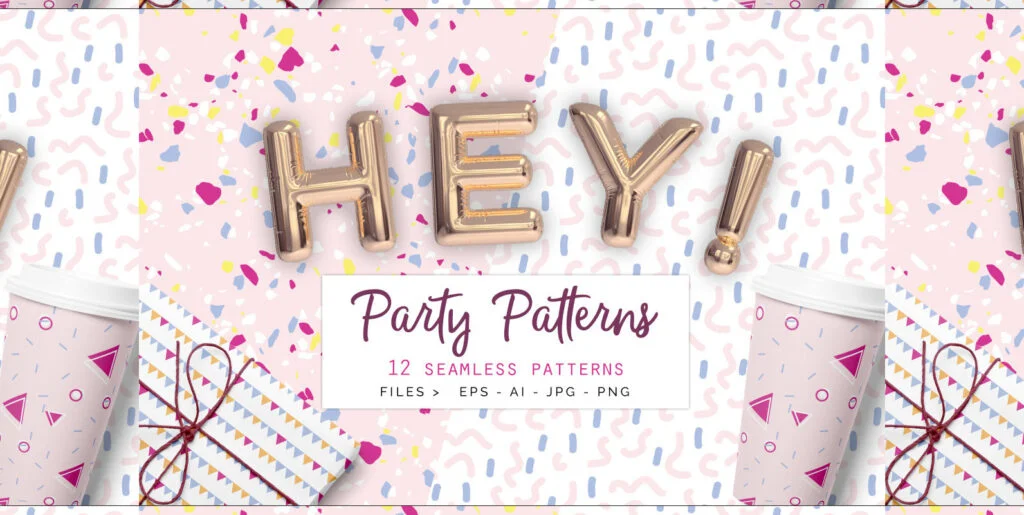 12 Party Patterns Graphics - Image 2