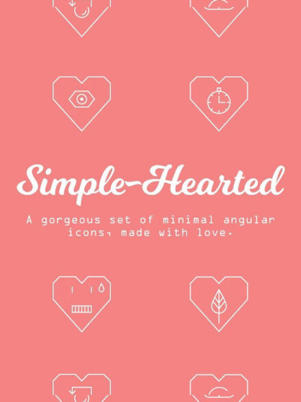 50 Vector Heart Shaped Icons Graphics - Image 5
