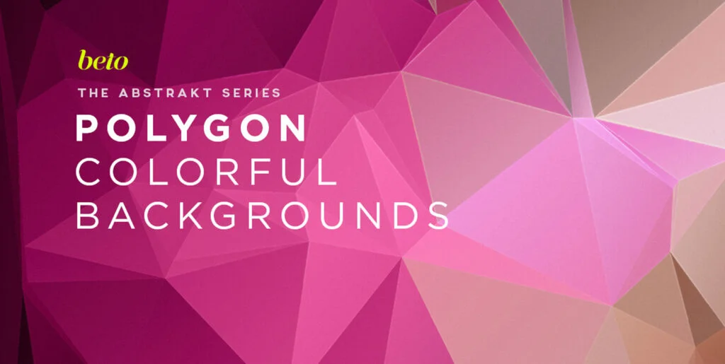 Polygon Abstract Backgrounds 14 Graphics - Image 1