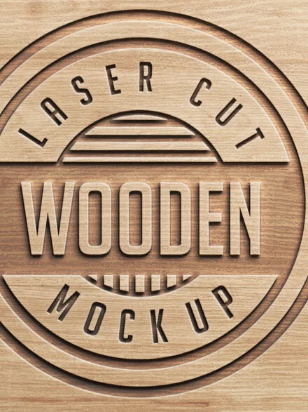 Logo Mock Ups – Wood Set Graphics - Image 1