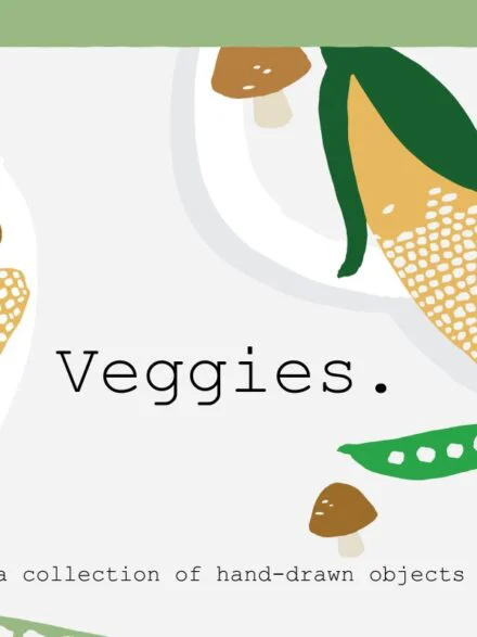Veggies Icons Graphics - Image 1