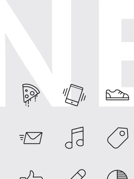 ONE Premium Icons Graphics - Image 1