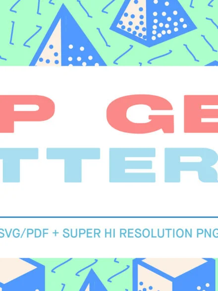 Pop 3D Geometric Patterns Graphics - Image 4