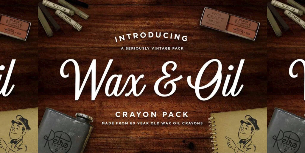 Wax & Oil Vector Brushes Graphics - Image 1