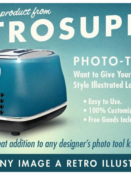 PhotoBaker | Illustrative Photoshop Action Graphics - Image 2