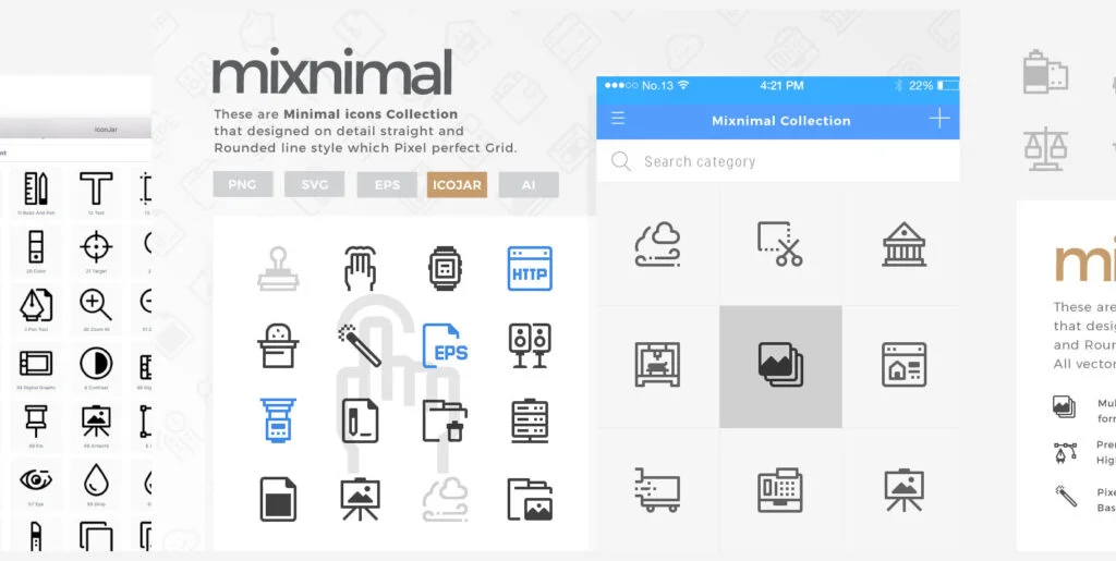 1620 Mixnimal Line Collection Graphics - Image 2