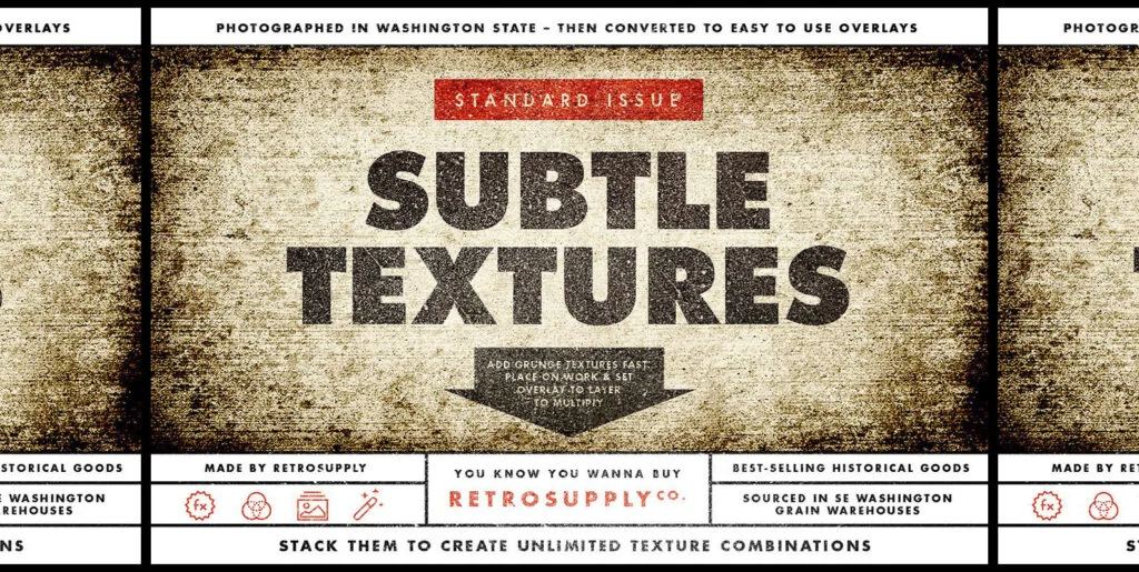 Standard Issue Grunge Overlay Textures Graphics - Image 2
