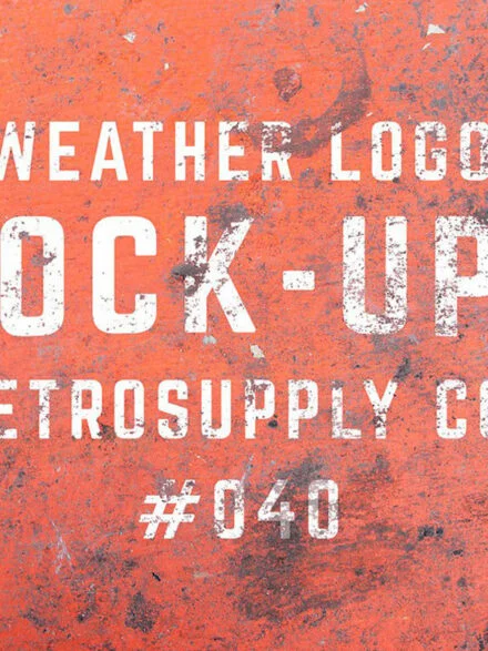 Weathered Mock-Up Templates Graphics - Image 9