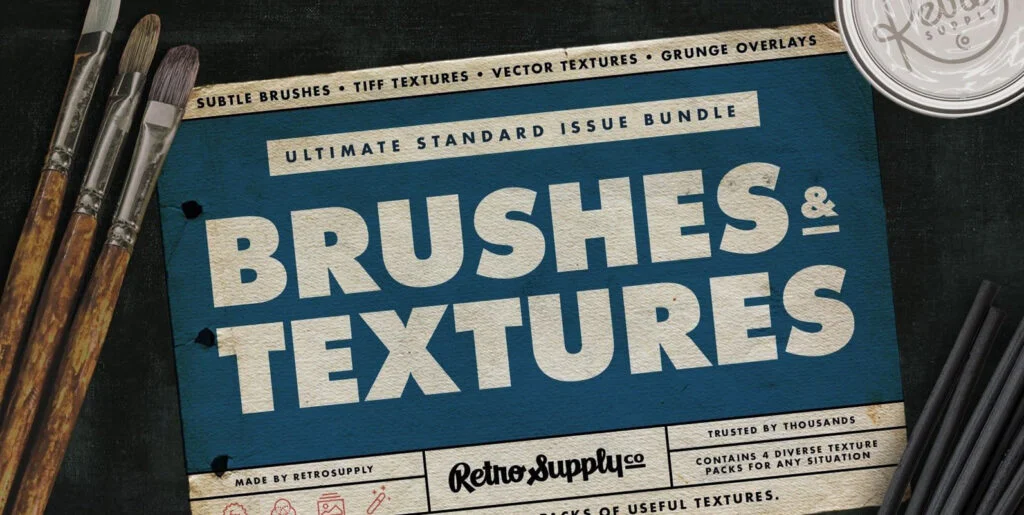 Standard Issue Brush & Texture Bundle Graphics - Image 2