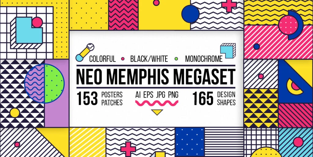 Neo Memphis Megaset Graphics - Image 1