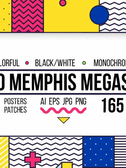 Neo Memphis Megaset Graphics - Image 12