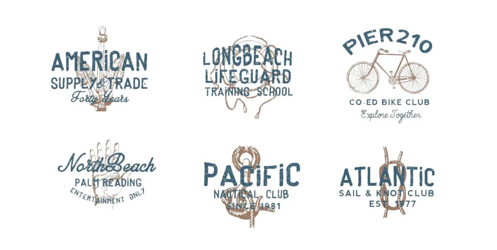 Vintage Americana Logos Vol. 3 Graphics - Image 2