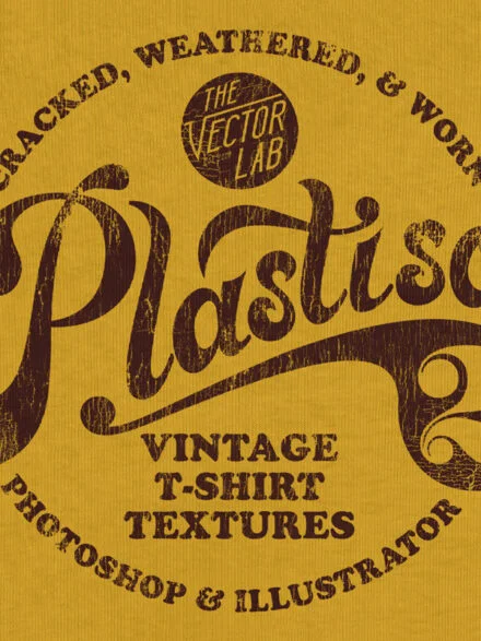 Plastisol 2: Vintage T-Shirt Textures Graphics - Image 5
