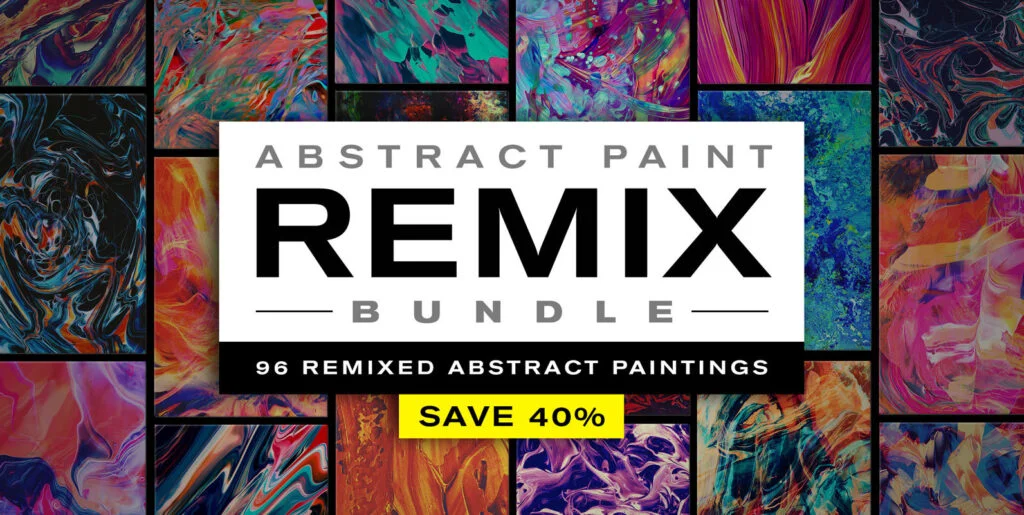 Abstract Paint Remix Bundle Graphics - Image 2