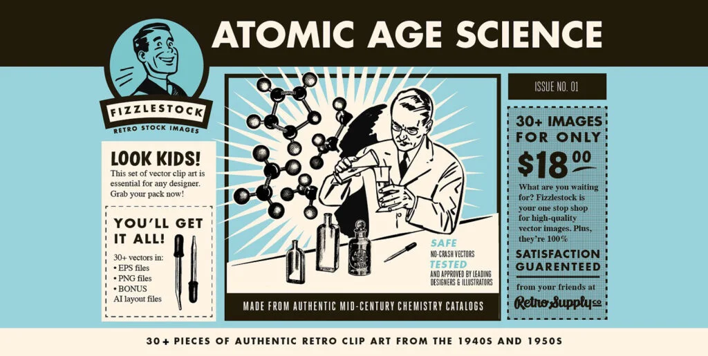Atomic Age Science Part 2 Graphics - Image 1