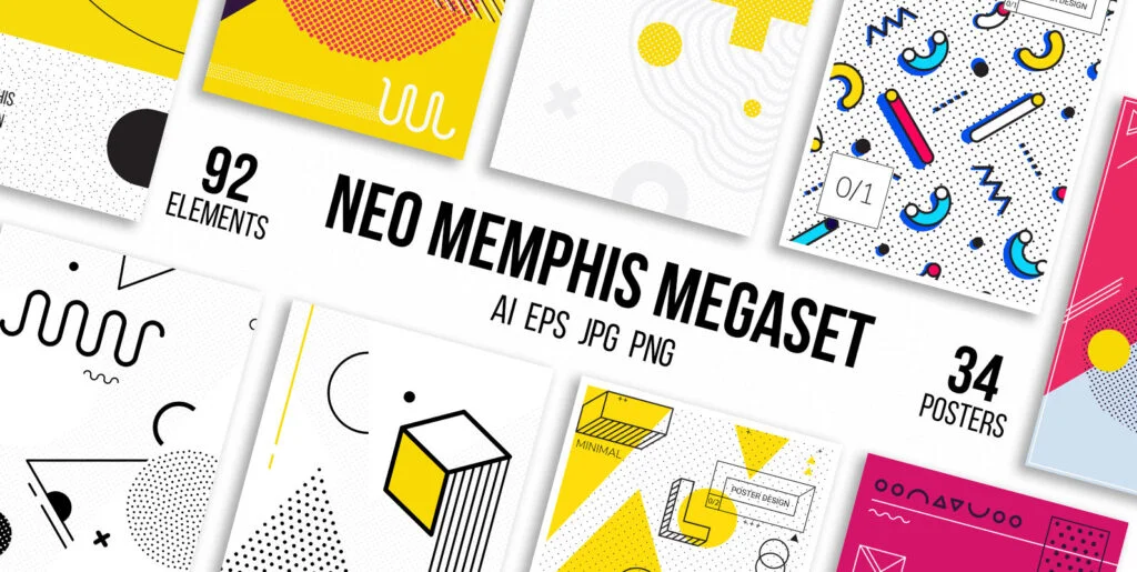 Neo Memphis Mega Set Graphics - Image 2