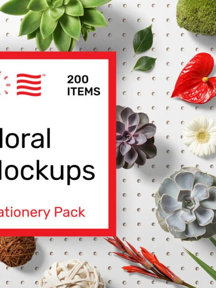Floral Mockups and Stationery Pack Graphics - Image 3