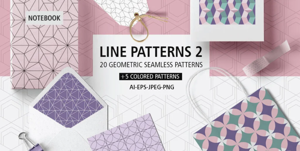Line Patterns 2 Graphics - Image 1