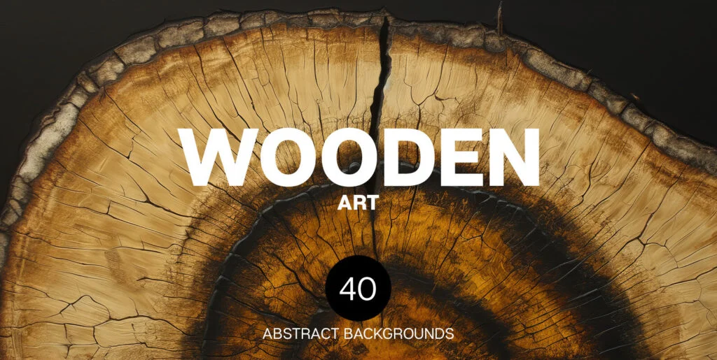 Wooden Art Backgrounds Graphics - Image 2