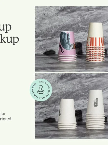 Takeaway Coffee Cup Mockup Graphics - Image 4