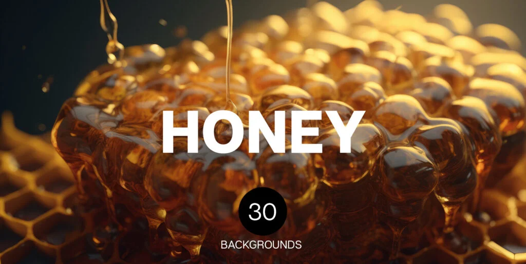 Honey Backgrounds Graphics - Image 2