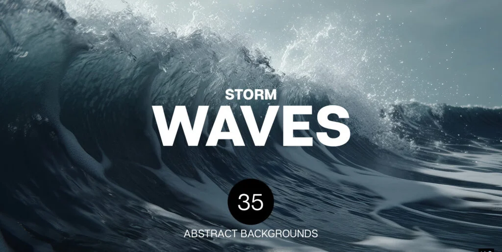 Storm Waves Graphics - Image 1