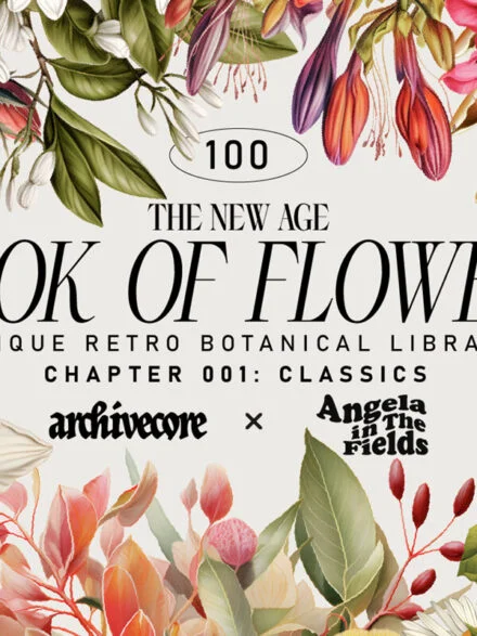Vintage Book Of Flowers Clipart Graphics - Image 4
