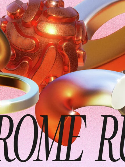 3D Chrome Rust Objects Graphics - Image 6