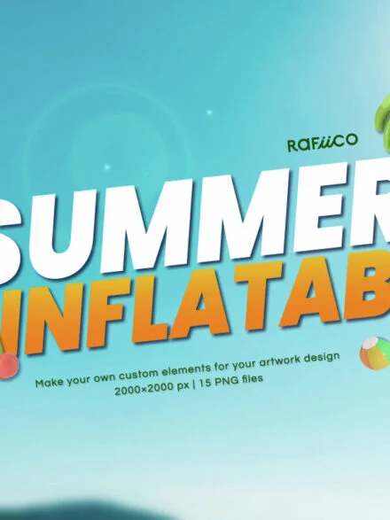 Summer Inflatable 3D Graphics - Image 3