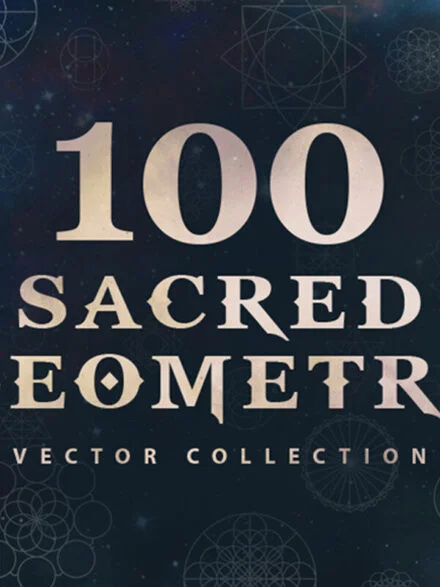 100 Sacred Geometry Vectors Graphics - Image 12