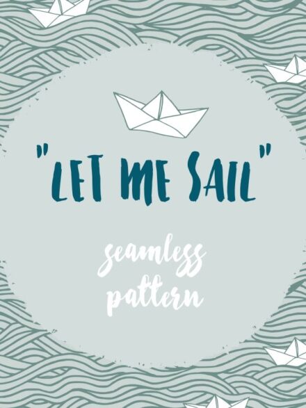 Let Me Sail – Seamless Pattern Graphics - Image 8