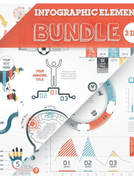 Infographic Elements Bundle (3 in 1) vol.2 Graphics - Image 12