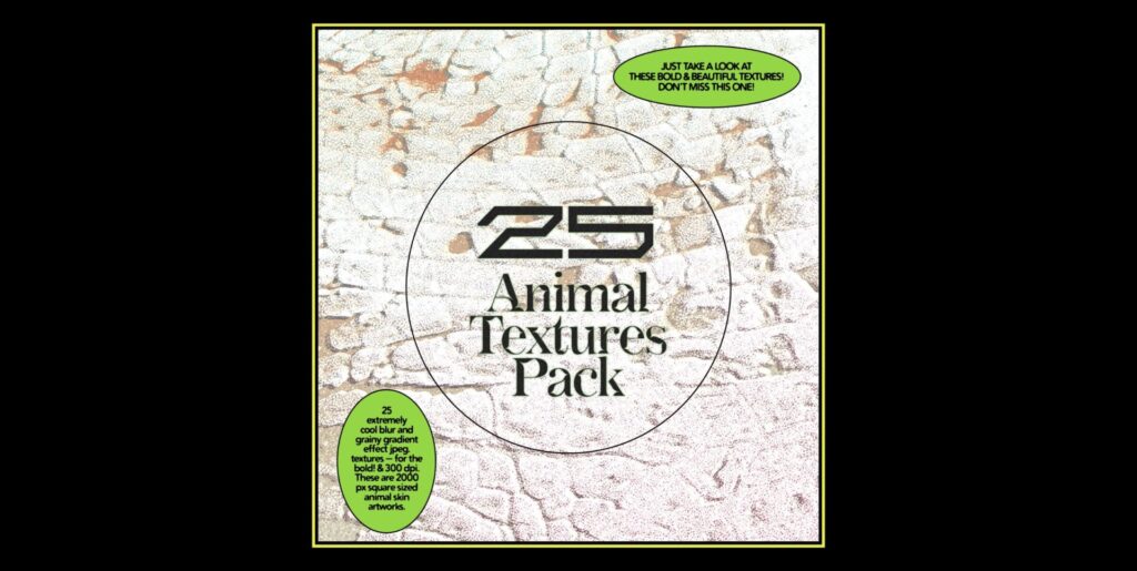 25 Animal Textures Pack Vol.2 Graphics - Image 1