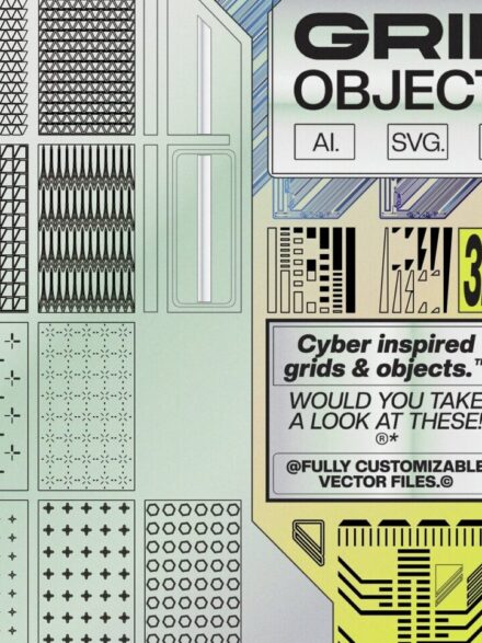 Grid Objects Graphics Pack Graphics - Image 8