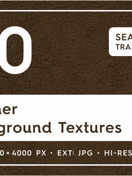 60 Leather Background Textures Graphics - Image 1