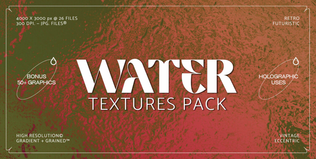 Unlocking Design Mastery with the Water Textures Pack - Image 1