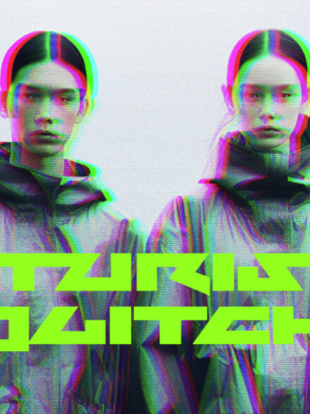 Navigating the Digital Galaxy with the Futuristic Glitch Photo Effect - Image 8