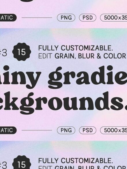 Unveiling Grainy Gradient Backgrounds 4: A Symphony of Design Versatility - Image 7