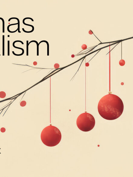 Christmas Minimalism: A Symphony of Understated Holiday Elegance in Graphic Design - Image 9