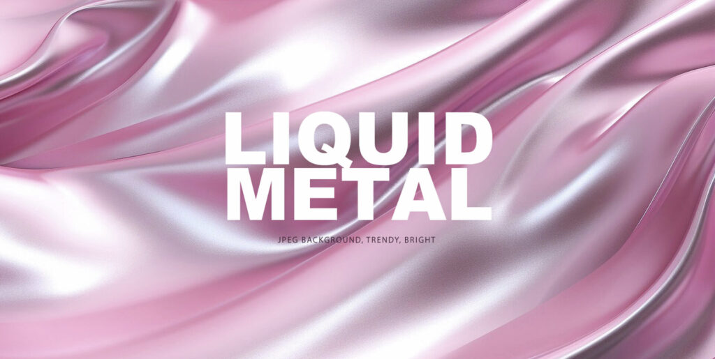 Crafting Timeless Visual Narratives with the Liquid Metal Silver Rose Graphic Package - Image 2