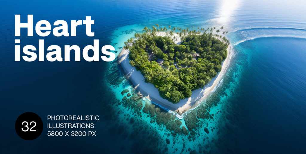 Charting Creative Odyssey: An Exploration into Heart Islands Illustrative Marvels - Image 2
