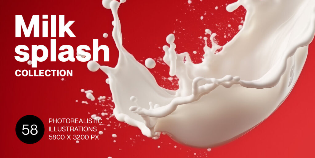 Immerse in the Liquid Ballet: A Voyage with Milk Splash Graphics - Image 2