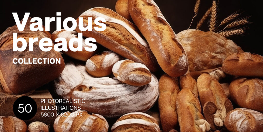 Visual Feast: Infusing Artistry and Bread Culture into Graphic Design - Image 2