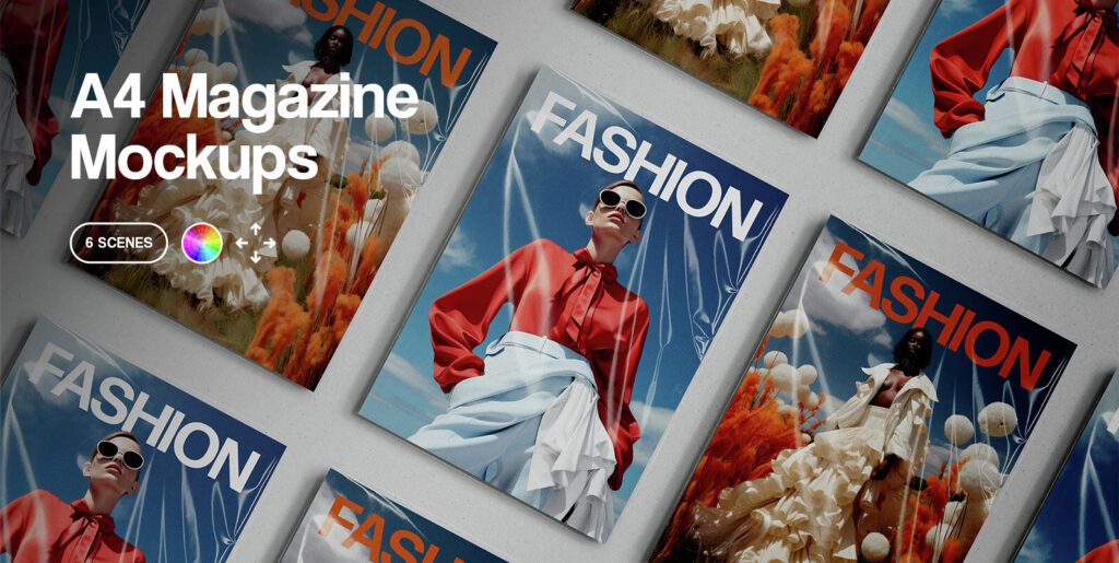 Embracing Infinite Creativity: Journey Into the World of A4 Magazine Mockups - Image 2